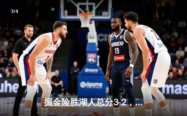 掘金险胜湖人总分3-2，约基奇40分统治加时，詹姆斯空砍三双 - 3